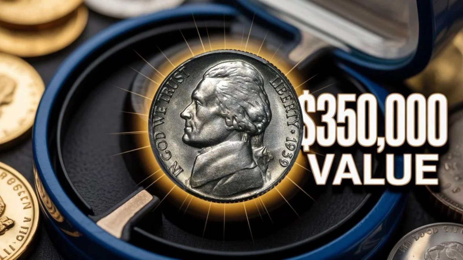 1939 Jefferson Nickel Valued at $350,000
