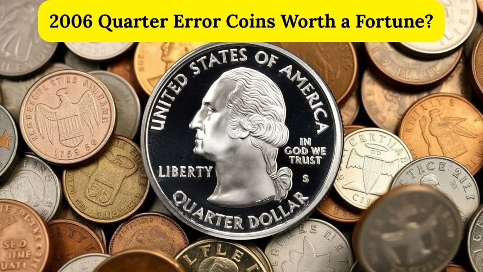 2006 Quarter Error Coins