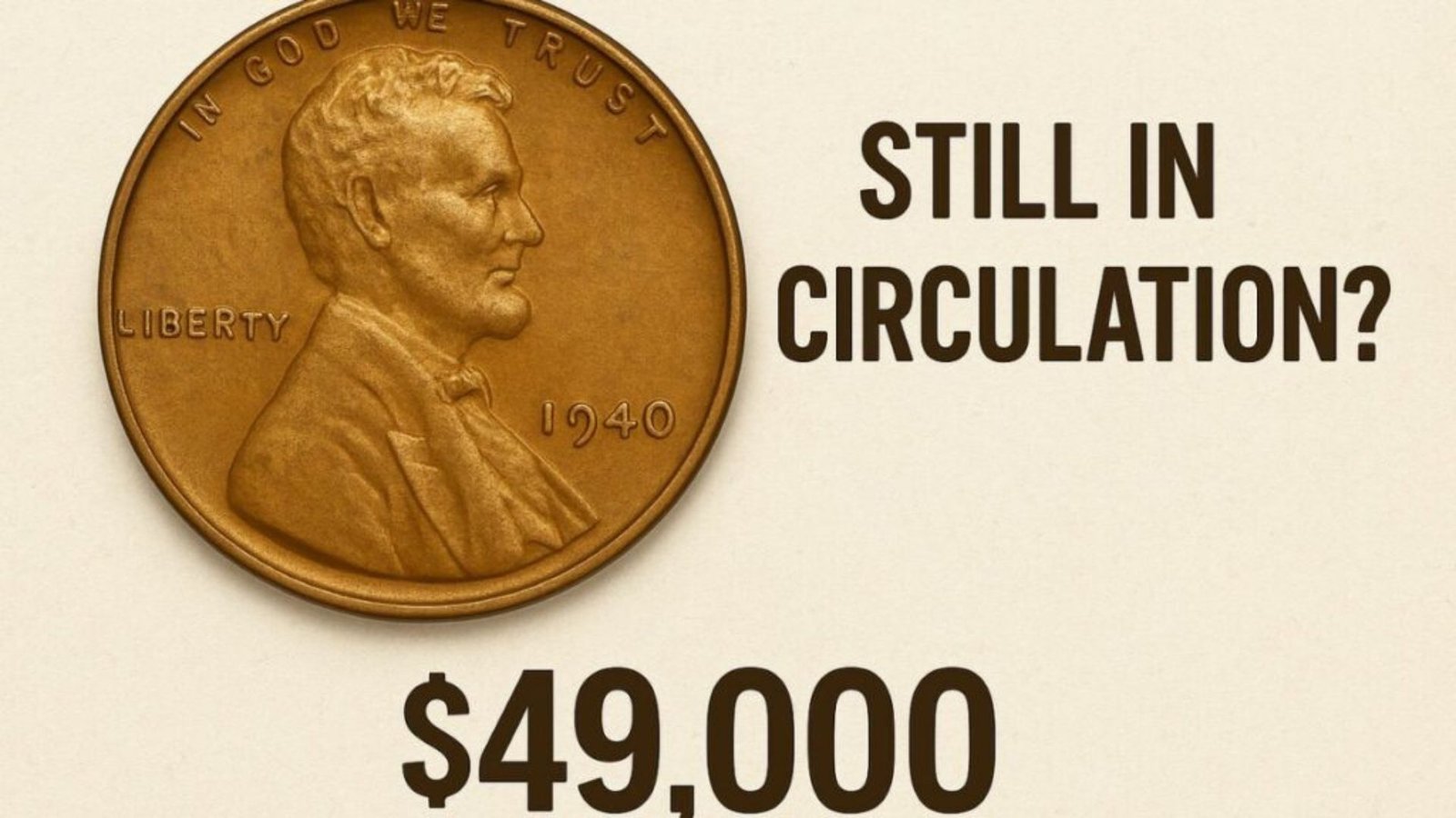 Is the Lincoln Wheat Penny Worth $49,000 Still in Circulation