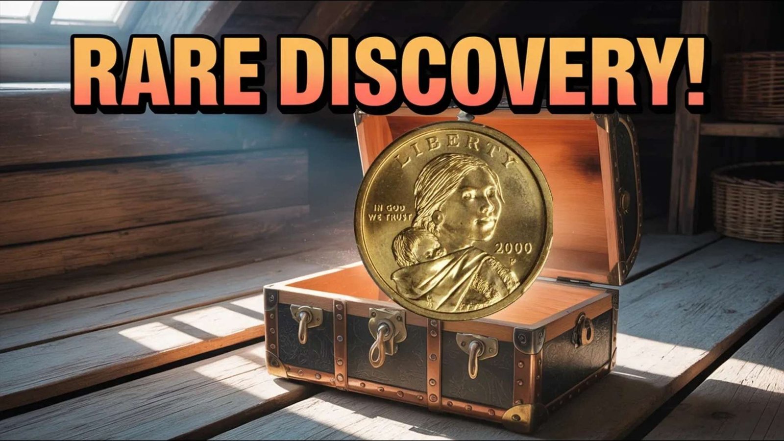 Rare Sacagawea Dollar Discovered in Family Trunk Shocks Collectors