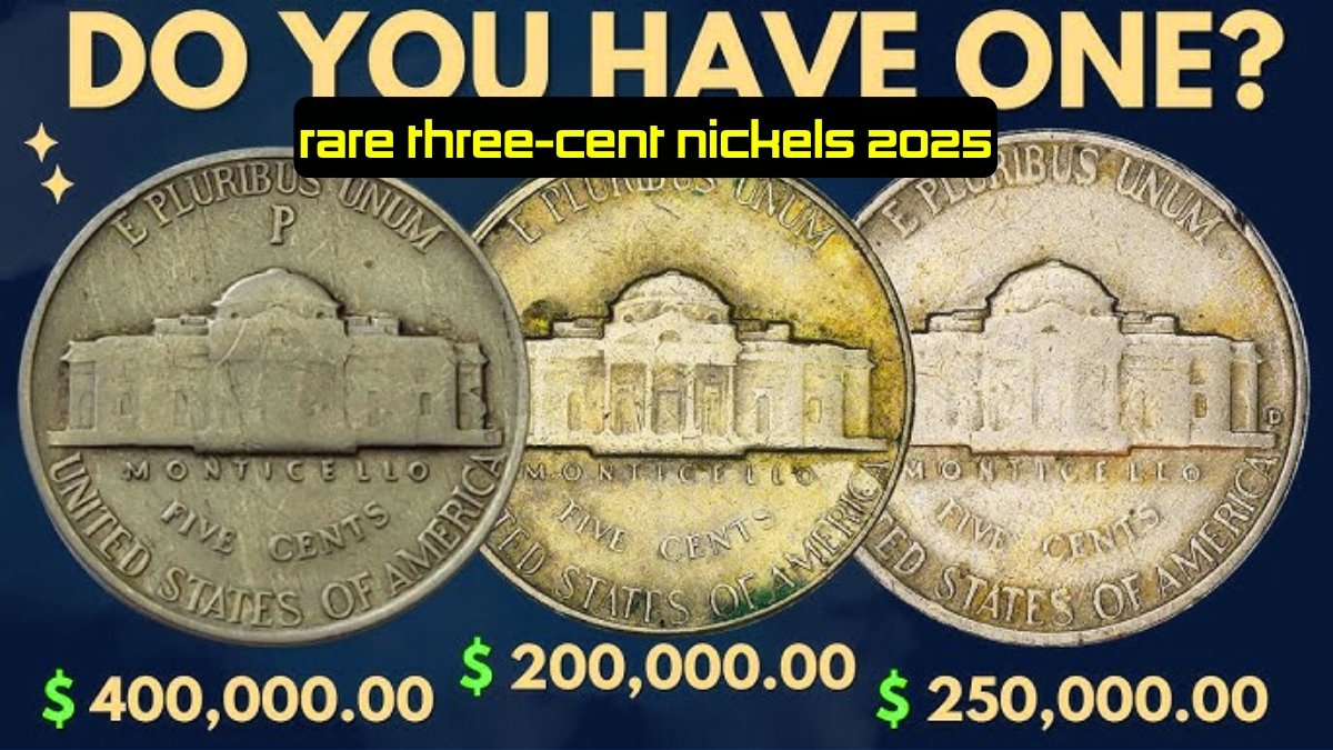 Rare Three-Cent Nickels 2025